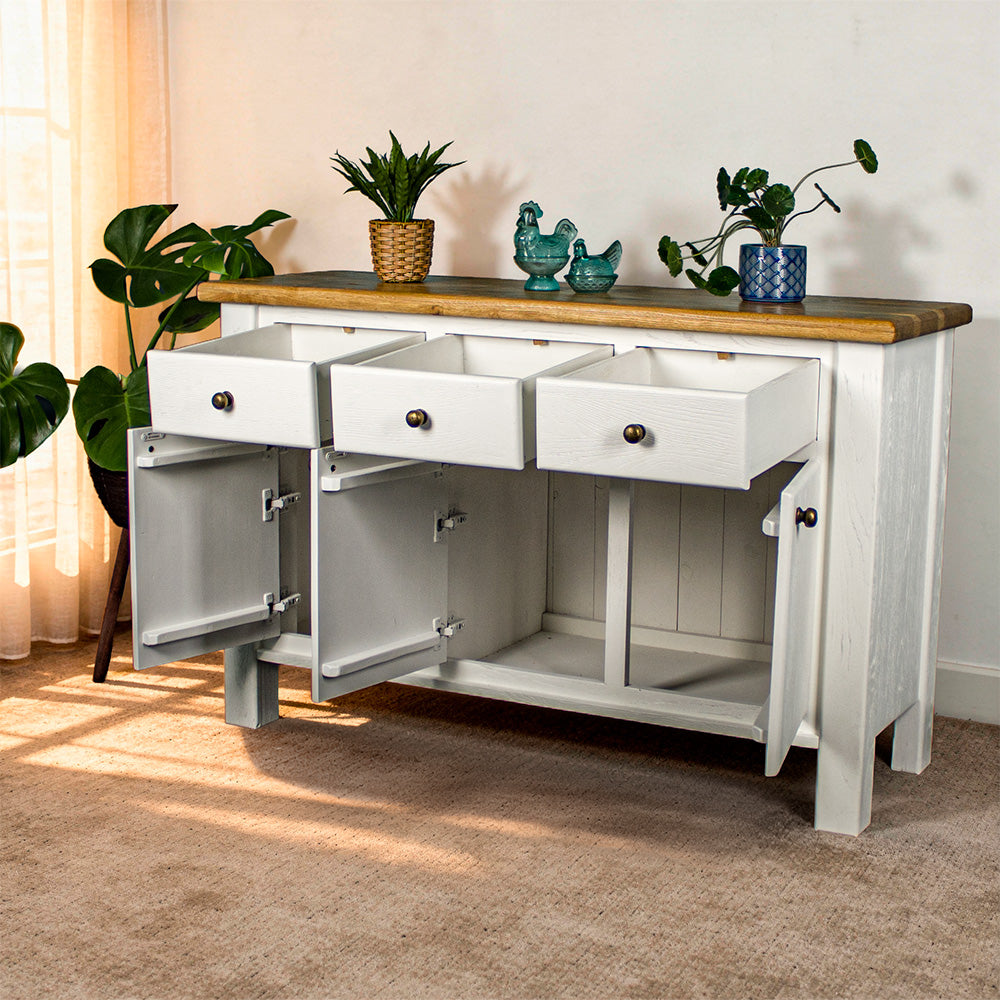 Loire Two-Tone Medium Oak Buffet