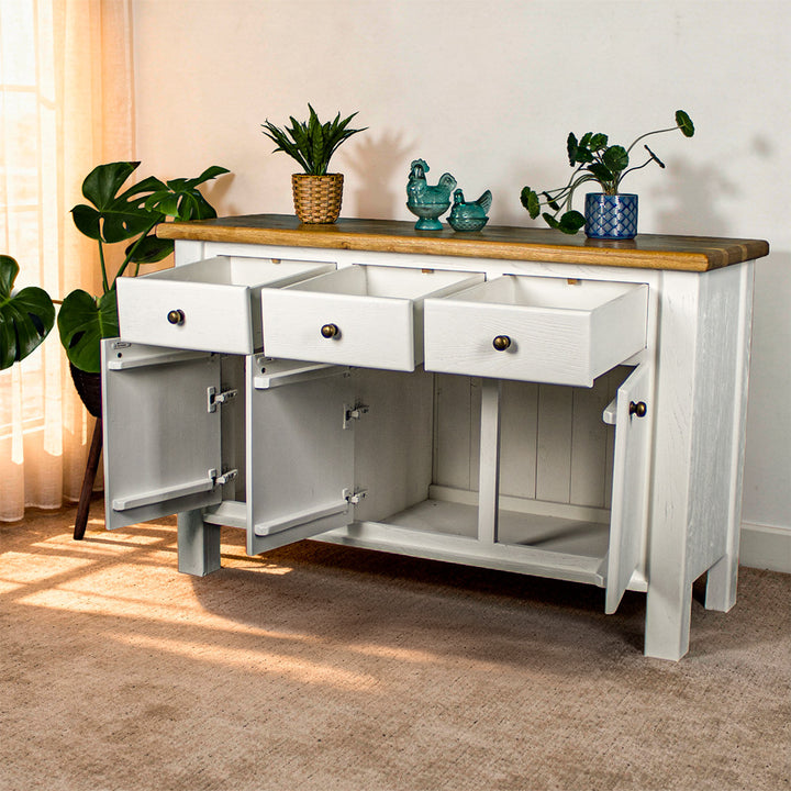 Loire Two-Tone Medium Oak Buffet