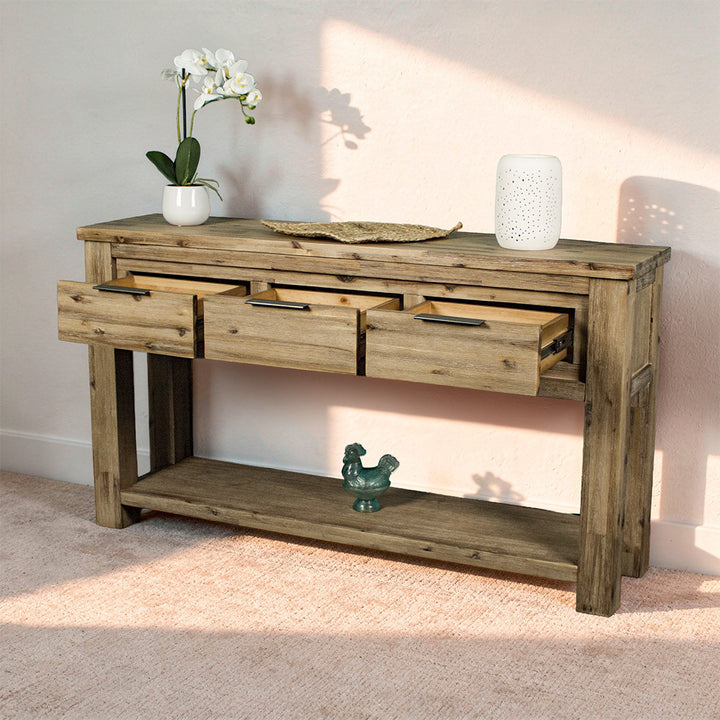 Mars 3 Drawer Console Table