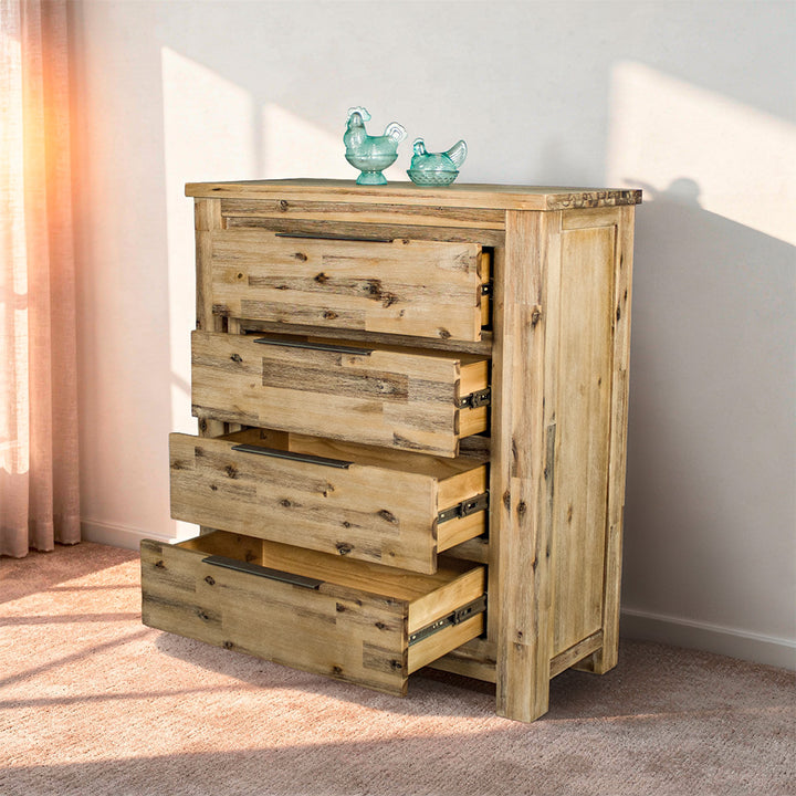 Mars Four Drawer Tallboy