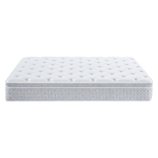 Mattress Euro Top King Size Pocket Spring Coil with Knitted Fabric Medium Firm 34cm Thick main image 1