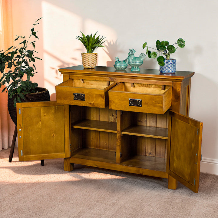Montreal 2 Drawer Pine Buffet