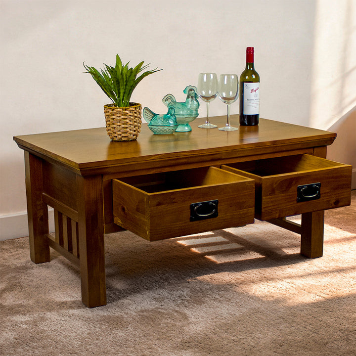 Montreal Coffee Table with 2 Drawers