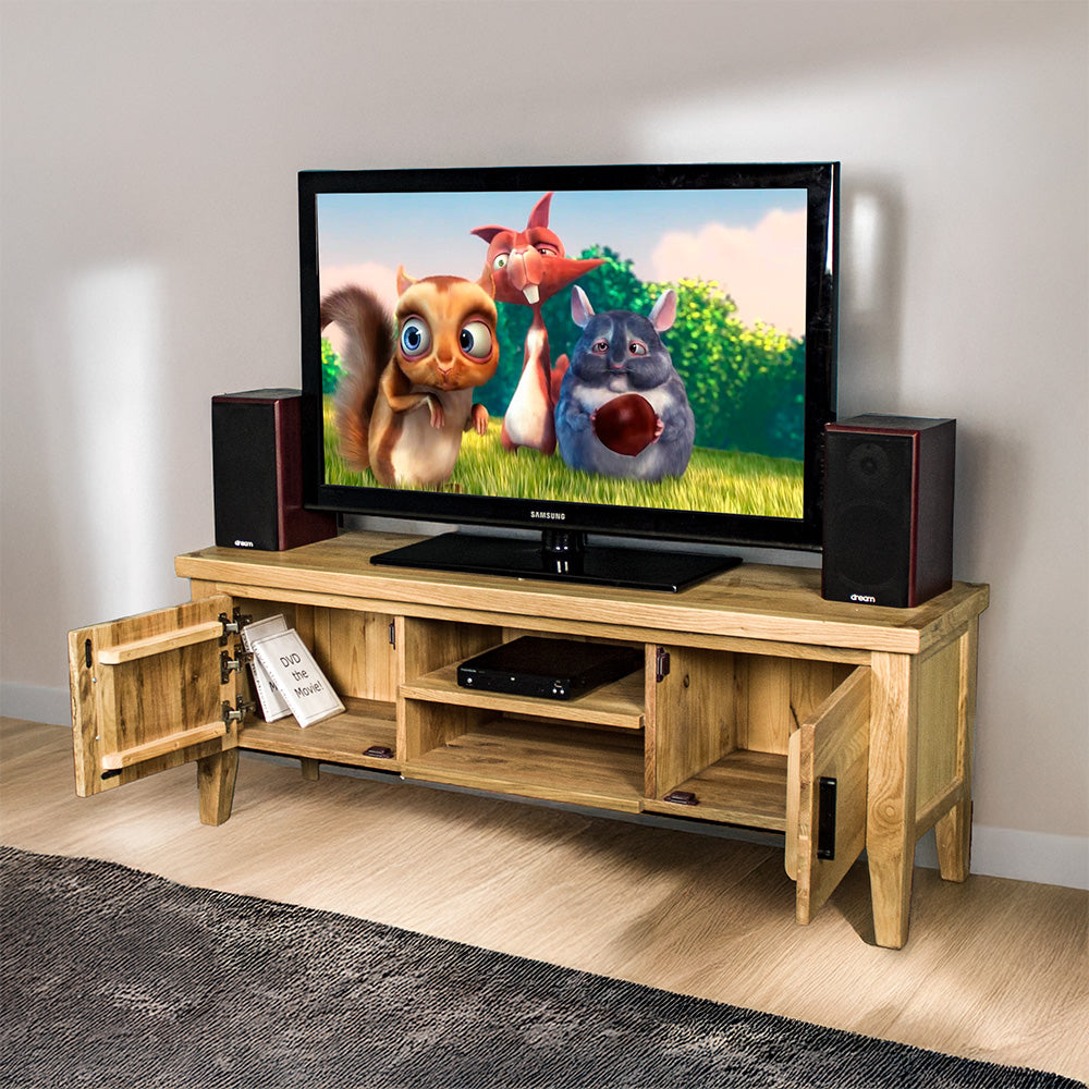 Oscar Oak Medium TV Unit