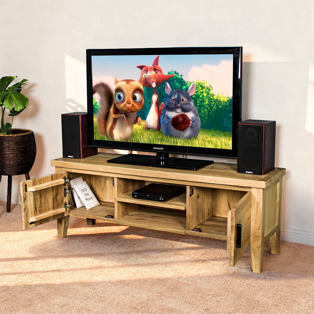Oscar Oak Medium TV Unit