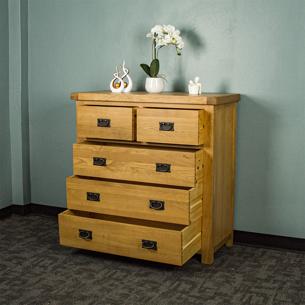 Queensland Five Drawer Tallboy