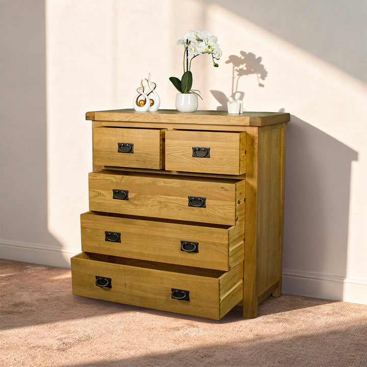 Queensland Five Drawer Tallboy
