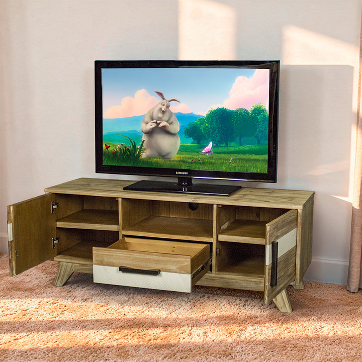 Soho 1.4m NZ Pine Entertainment Unit