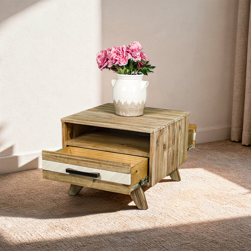 Soho 2 Drawer Lamp Table / End Table