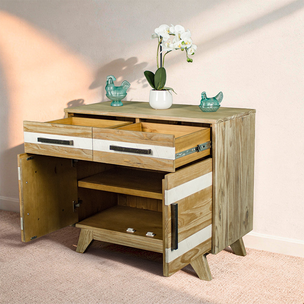 Soho 2 Door 2 Drawer NZ Pine Buffet