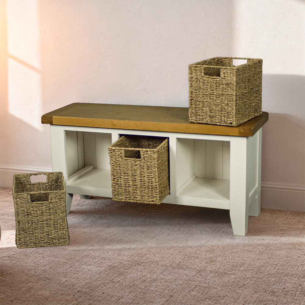 Tasmania Oak Top Hall Bench Seat