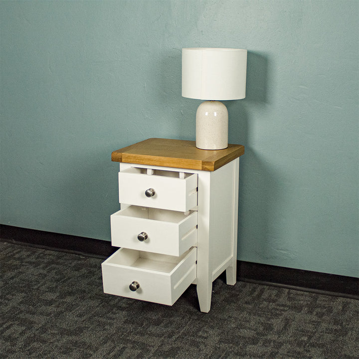 Tasmania Oak Top Bedside Cabinet