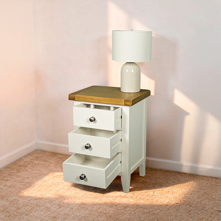 Tasmania Oak Top Bedside Cabinet
