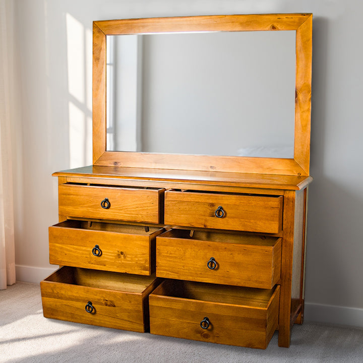 Trent Dressing Table with Mirror