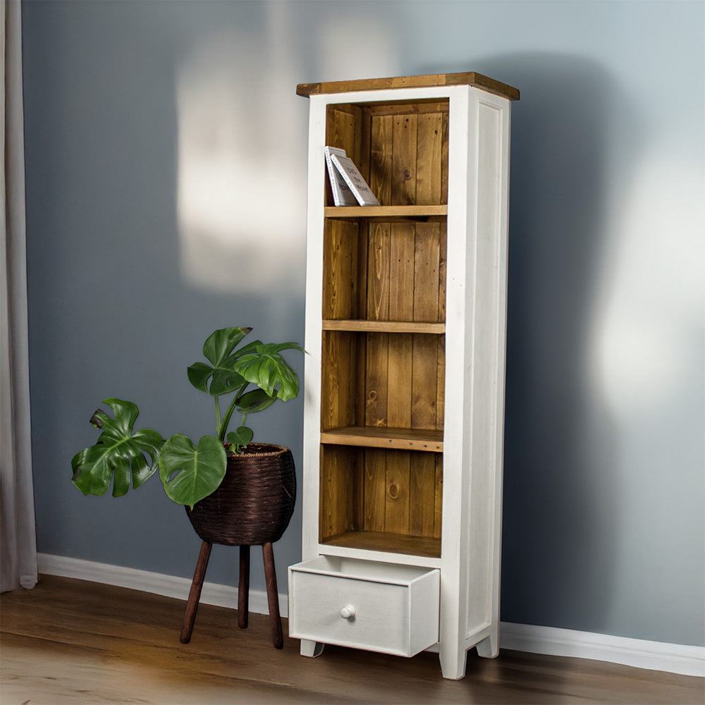 Tuscan Recycled Pine Tall Bookcase