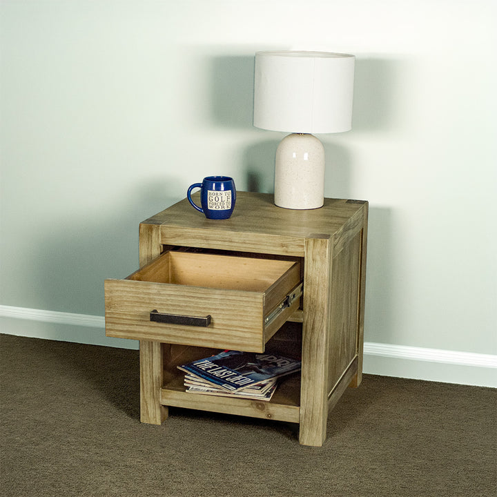 Vancouver 1 Drawer Lamp/Bedside Table
