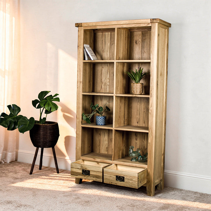 Vancouver Value Large Oak Bookcase