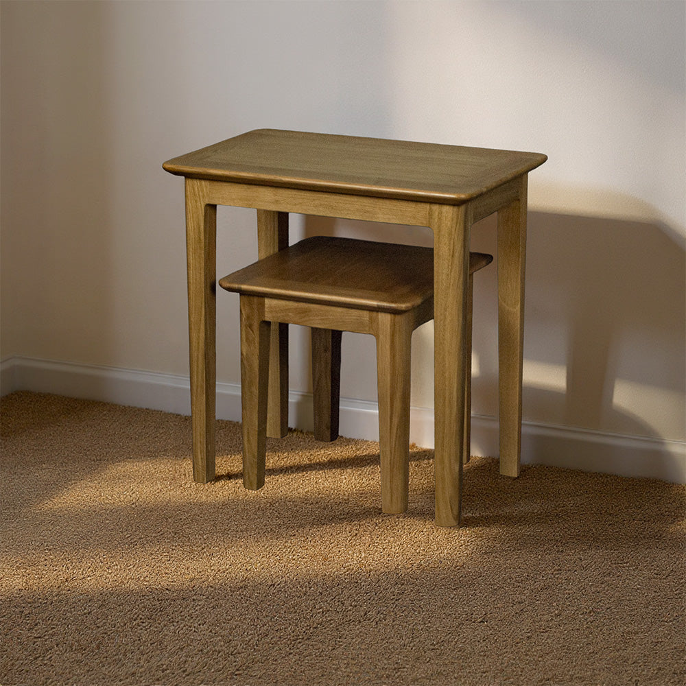 Victoria Oak Nest of Tables