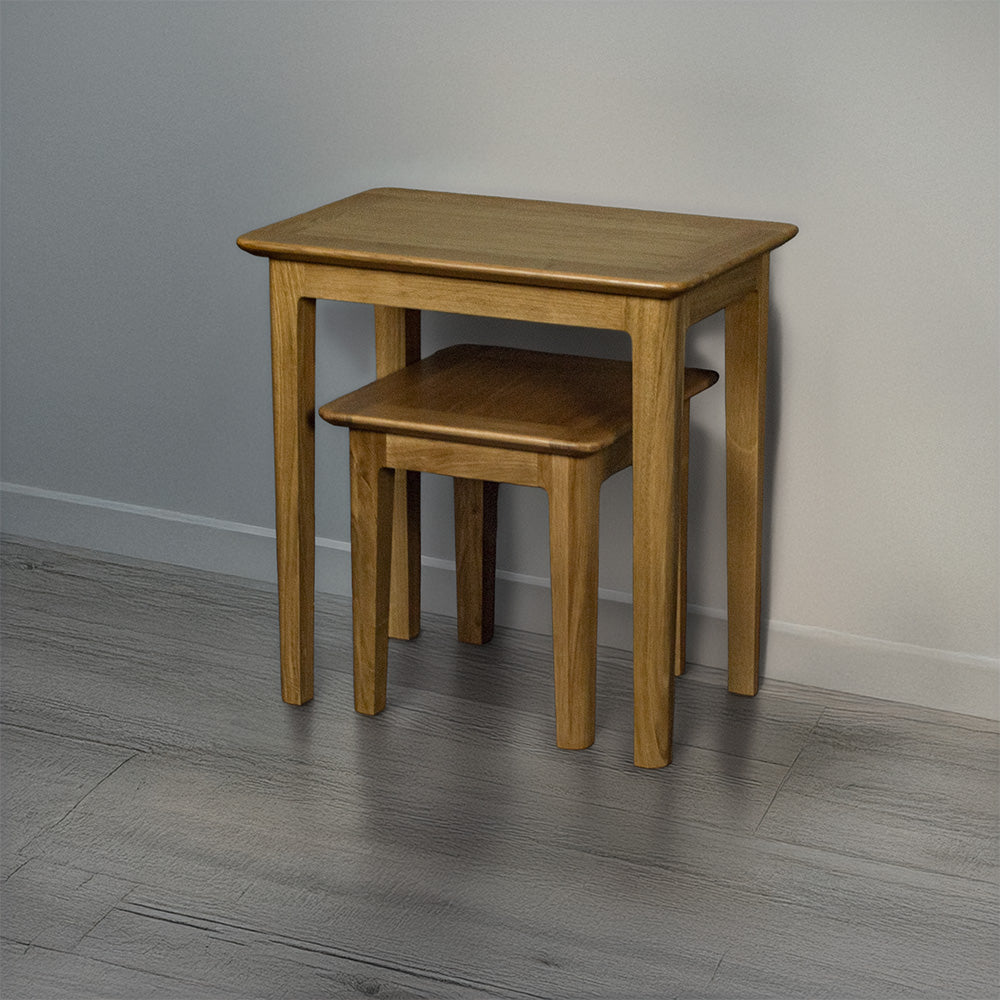 Victoria Oak Nest of Tables