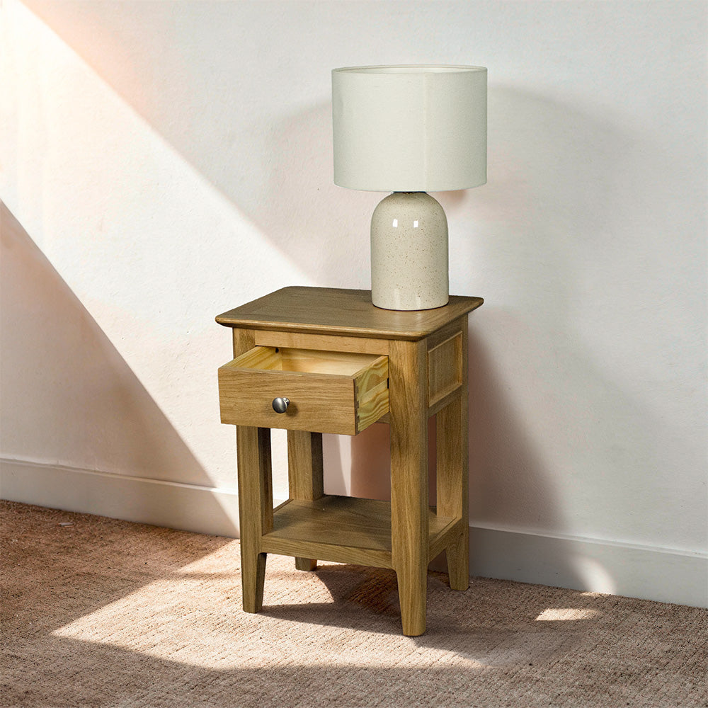 Victoria Oak Side Table