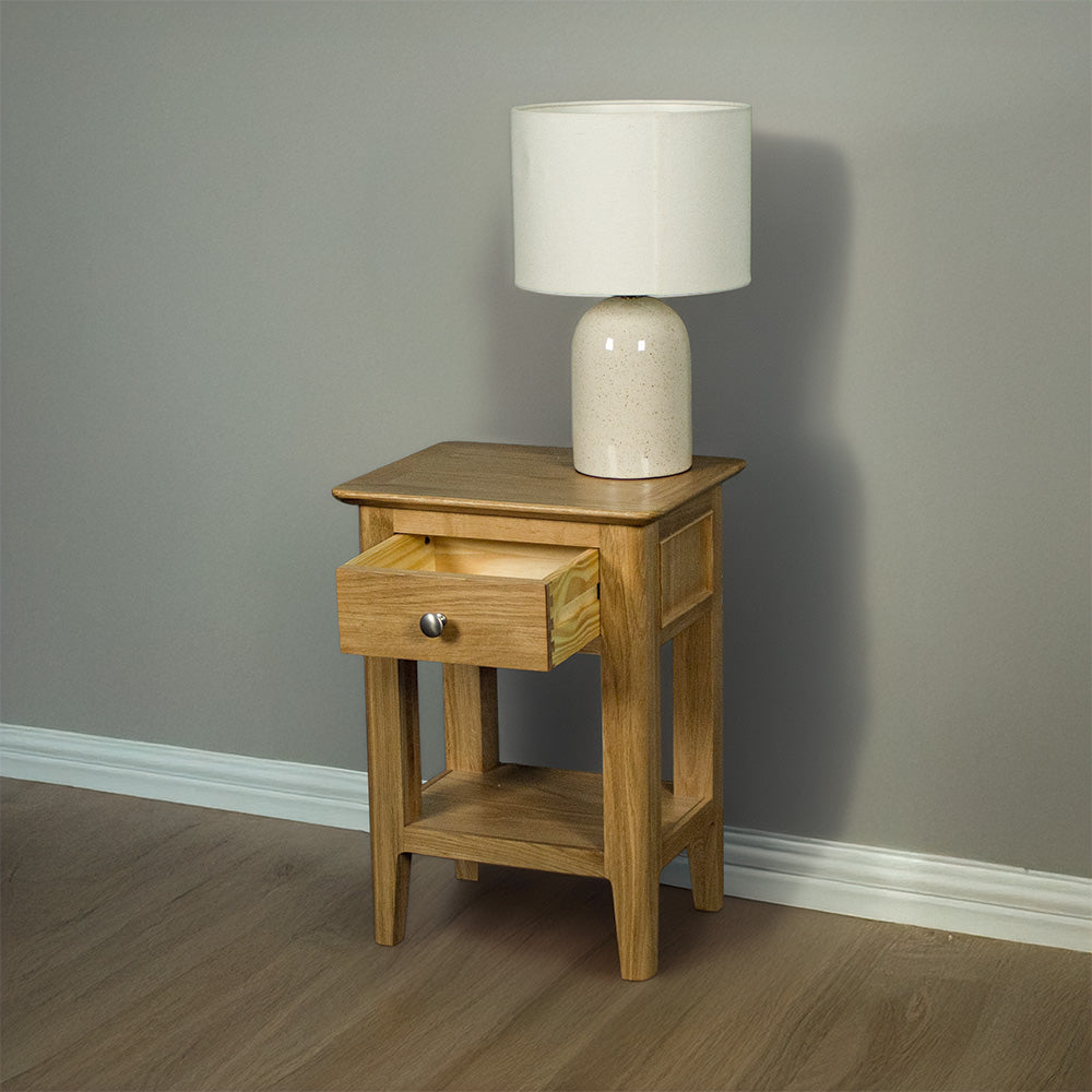 Victoria Oak Side Table