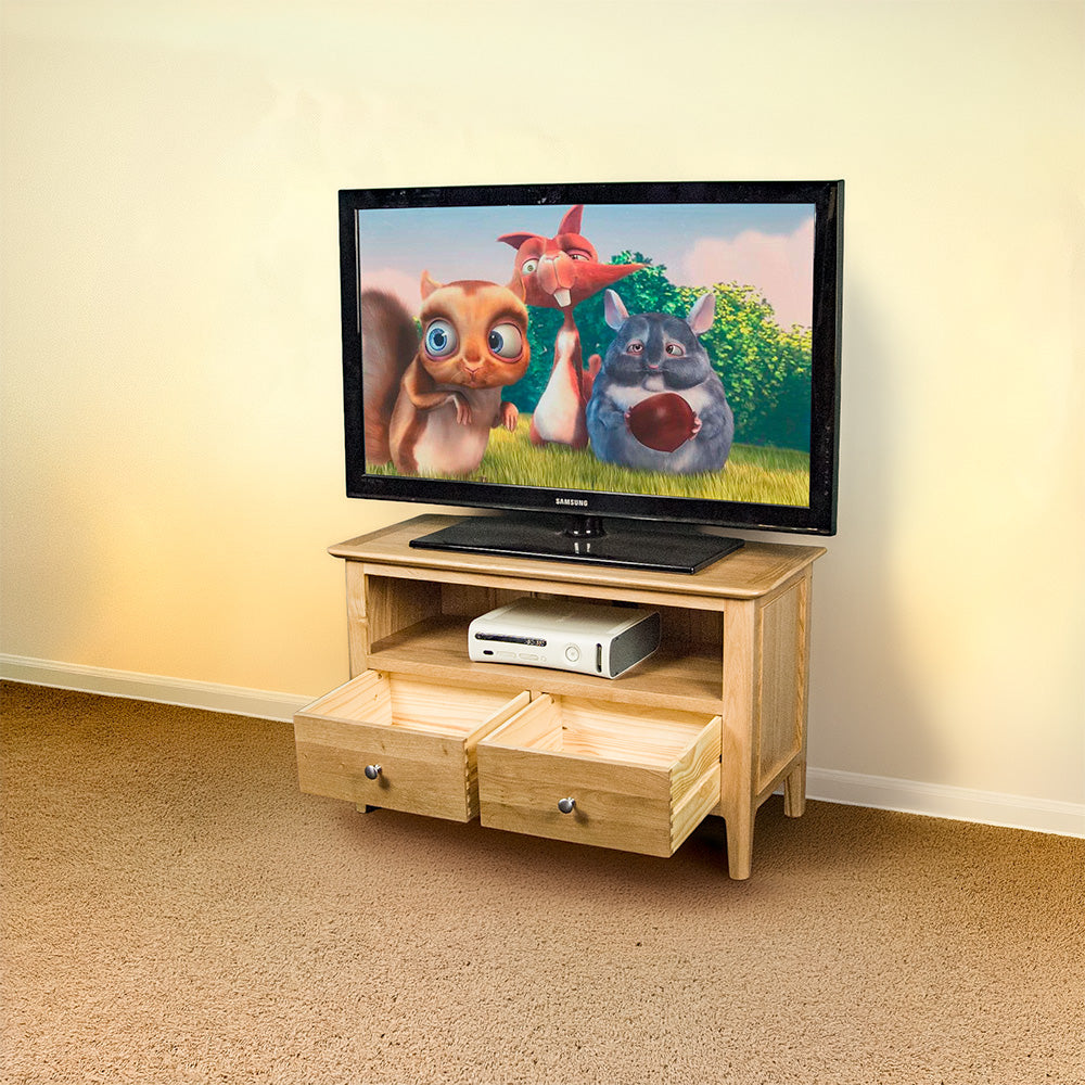Victoria Compact Oak TV Cabinet