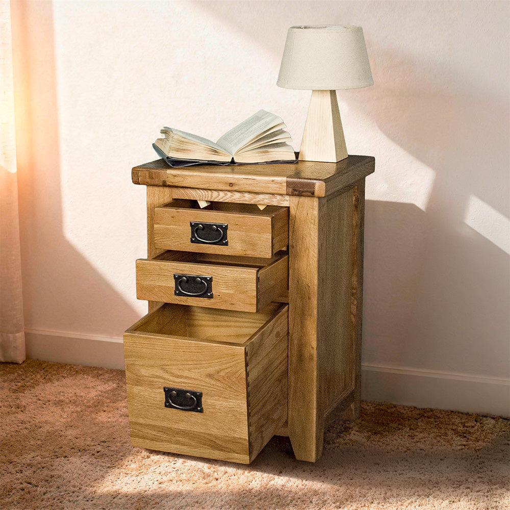 Vienna Oak Bedside Table
