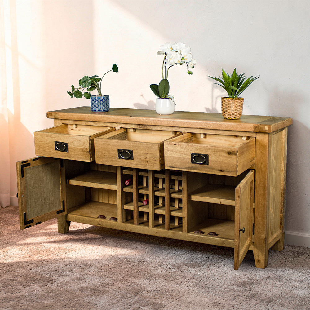 Vienna Oak Medium Wine Buffet