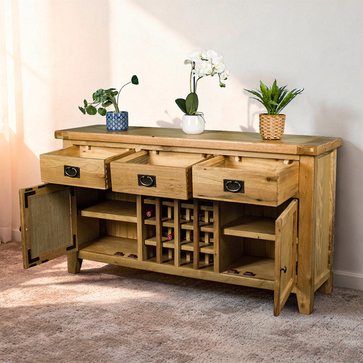 Vienna Oak Medium Wine Buffet