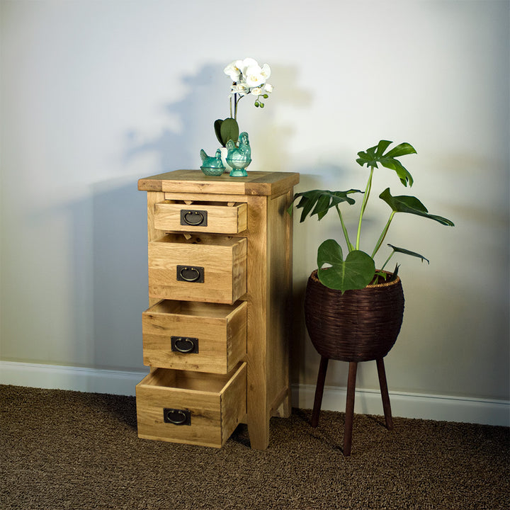 Yes Four Drawers Oak Chest