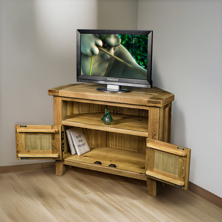 Yes Oak Corner TV Unit
