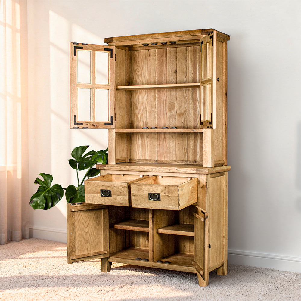 Yes Oak Sideboard and Hutch