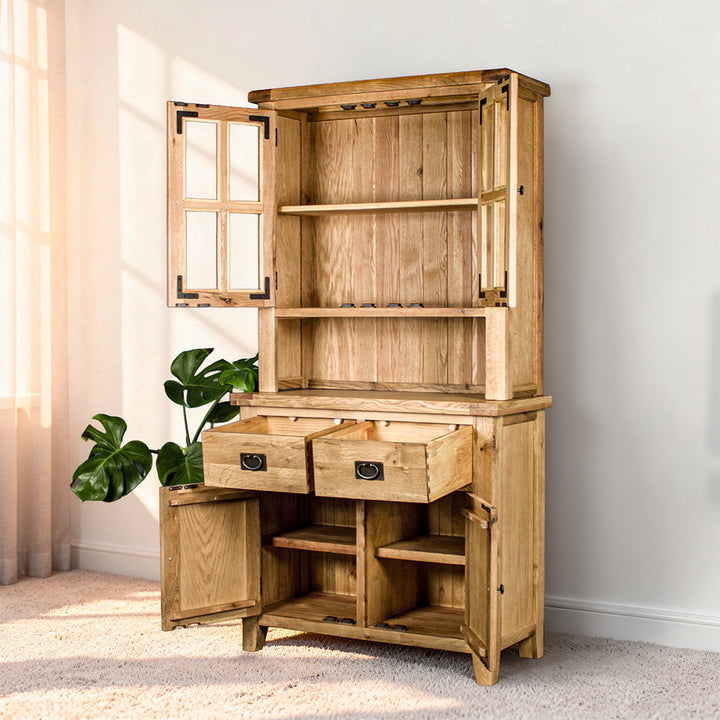 Yes Oak Sideboard and Hutch