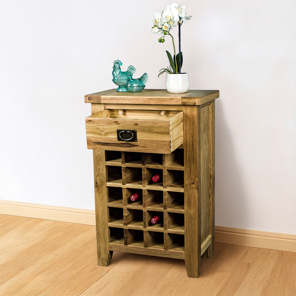 Yes Oak Wine Cabinet