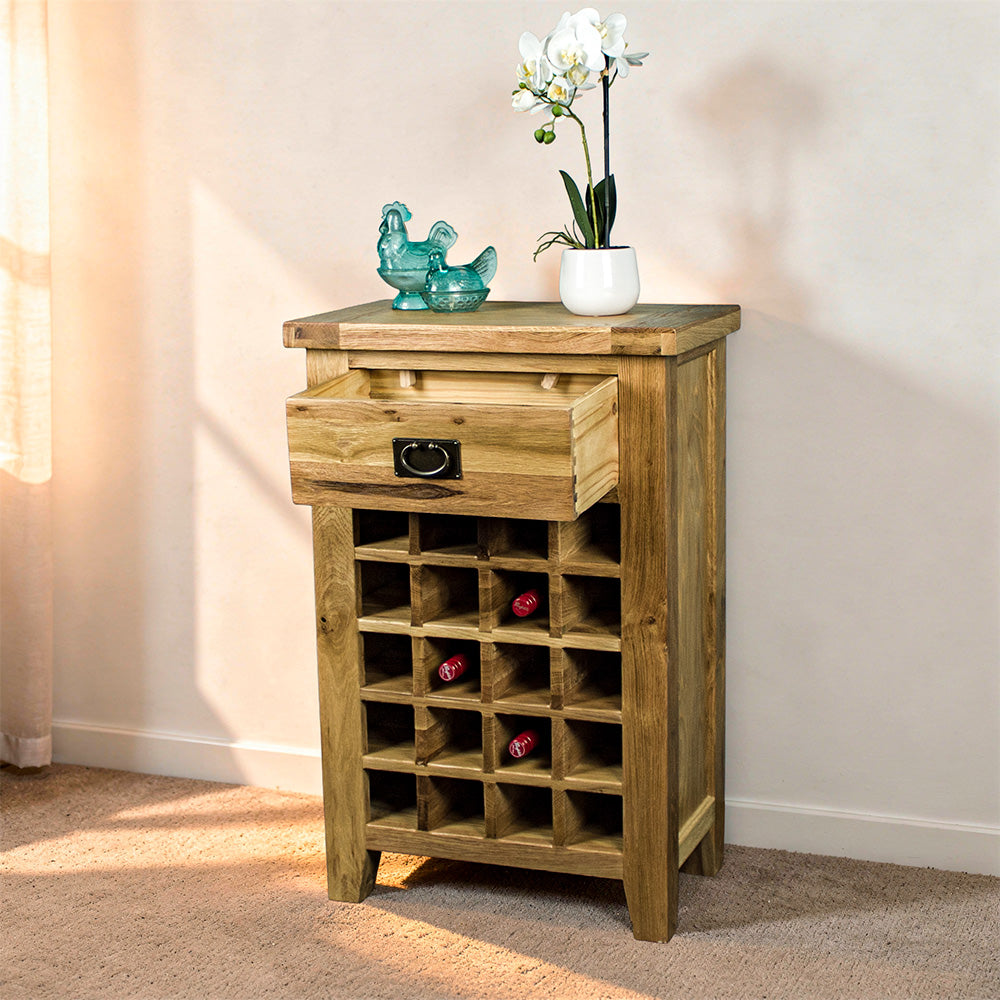Yes Oak Wine Cabinet