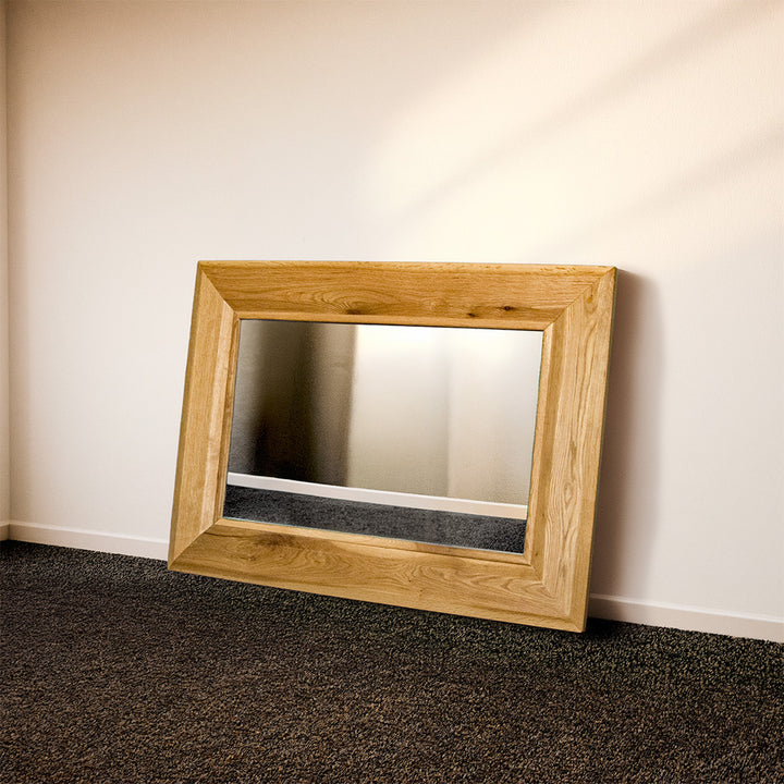 Yes Small Oak Mirror