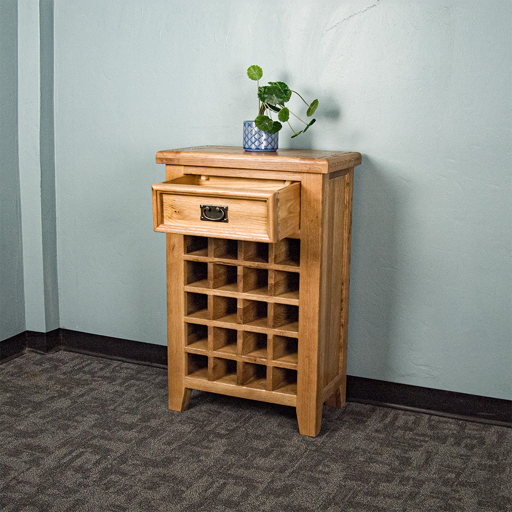 Yes Oak Wine Cabinet