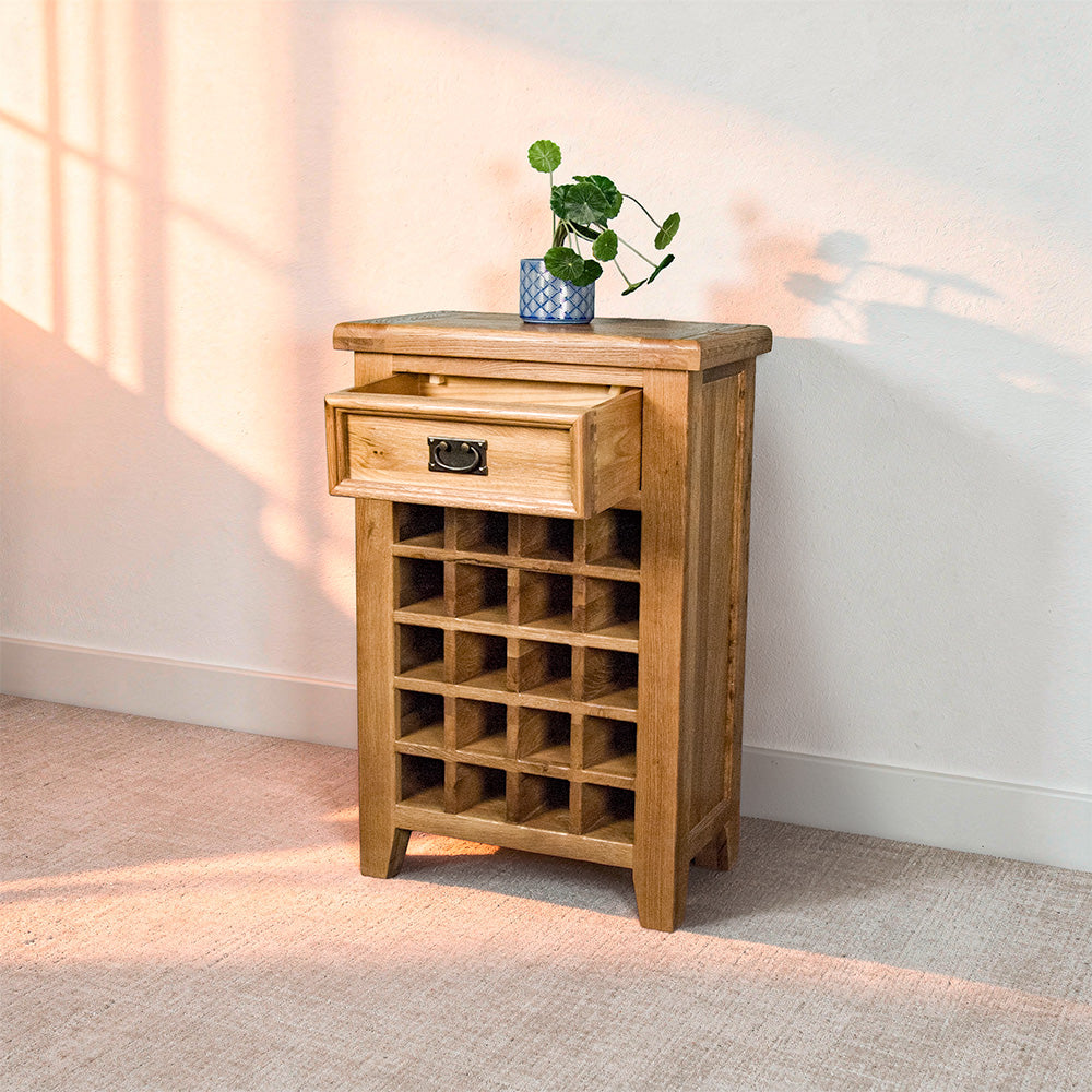 Yes Oak Wine Cabinet