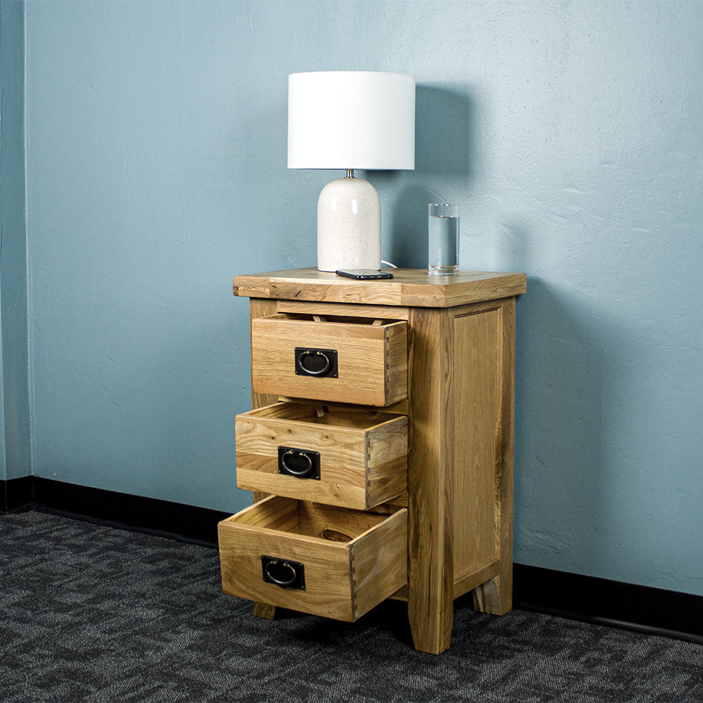 Modern Oak 4 Piece Double Bedroom Suite