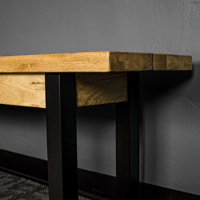 Golden Gate Long Oak Bench