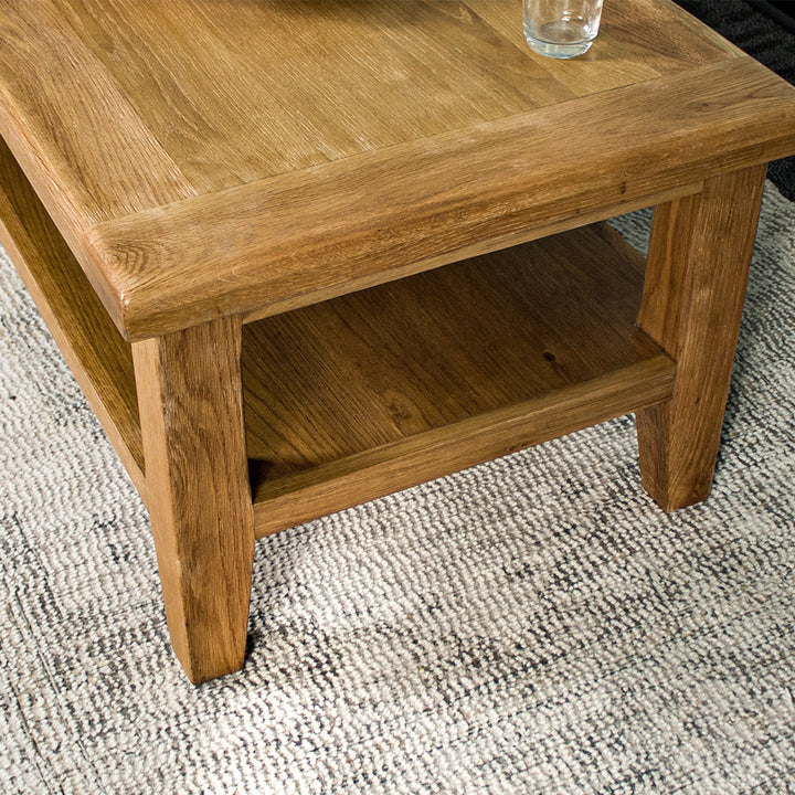 Yes Rectangular Oak Coffee Table