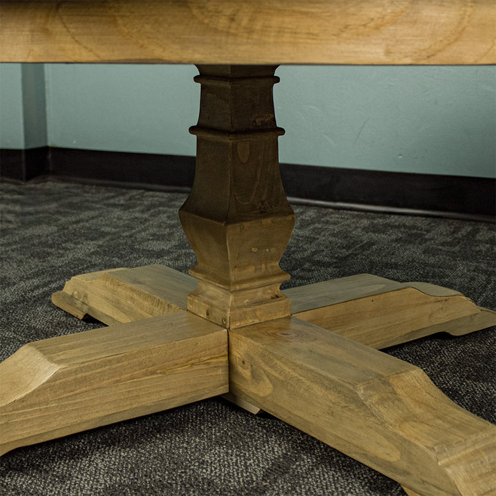 Buffalo Recycled Pine Round Coffee Table