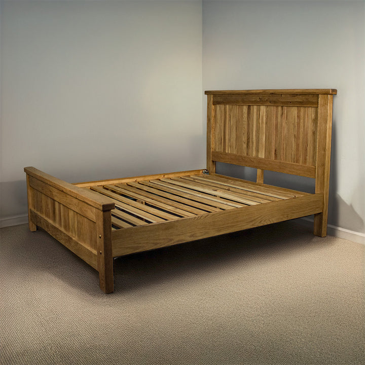Camden Oak Double Size Bed Frame
