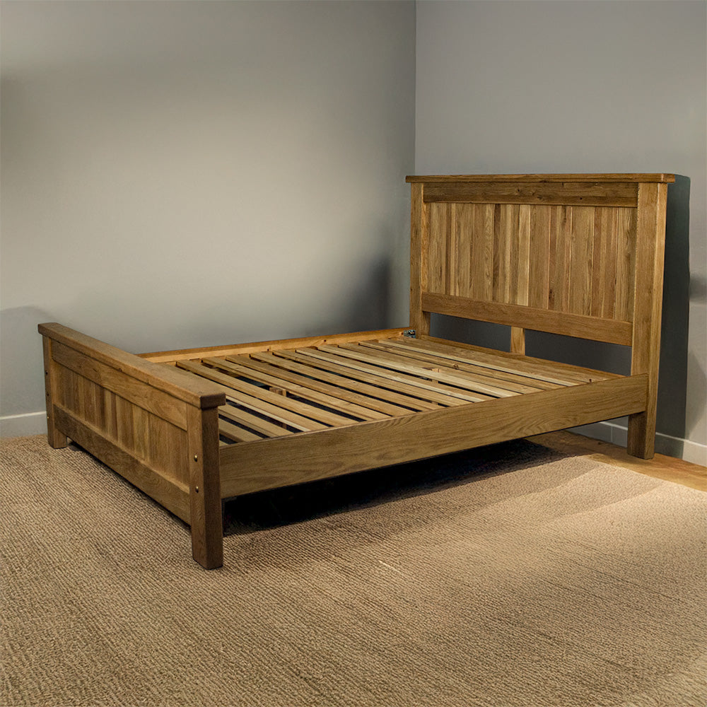 Camden King Size Oak Slat Bed Frame