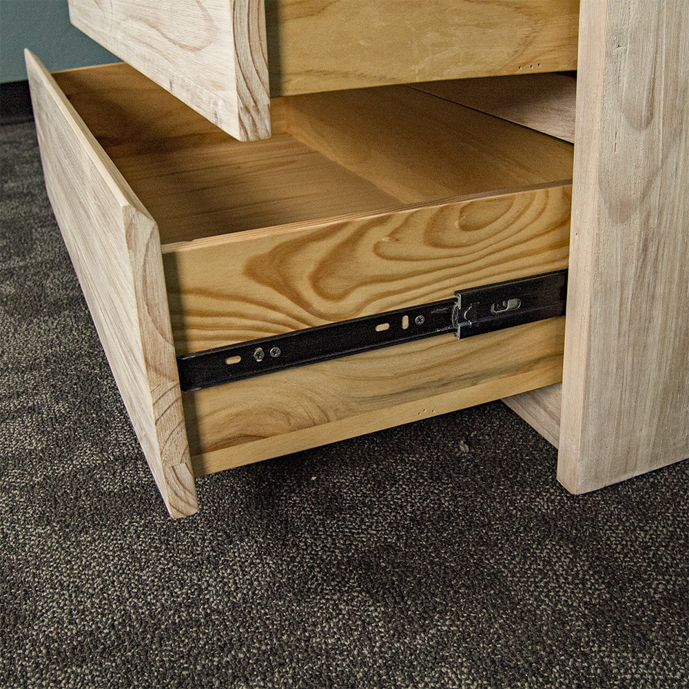 Charlotte 5 Drawer Pine Tallboy