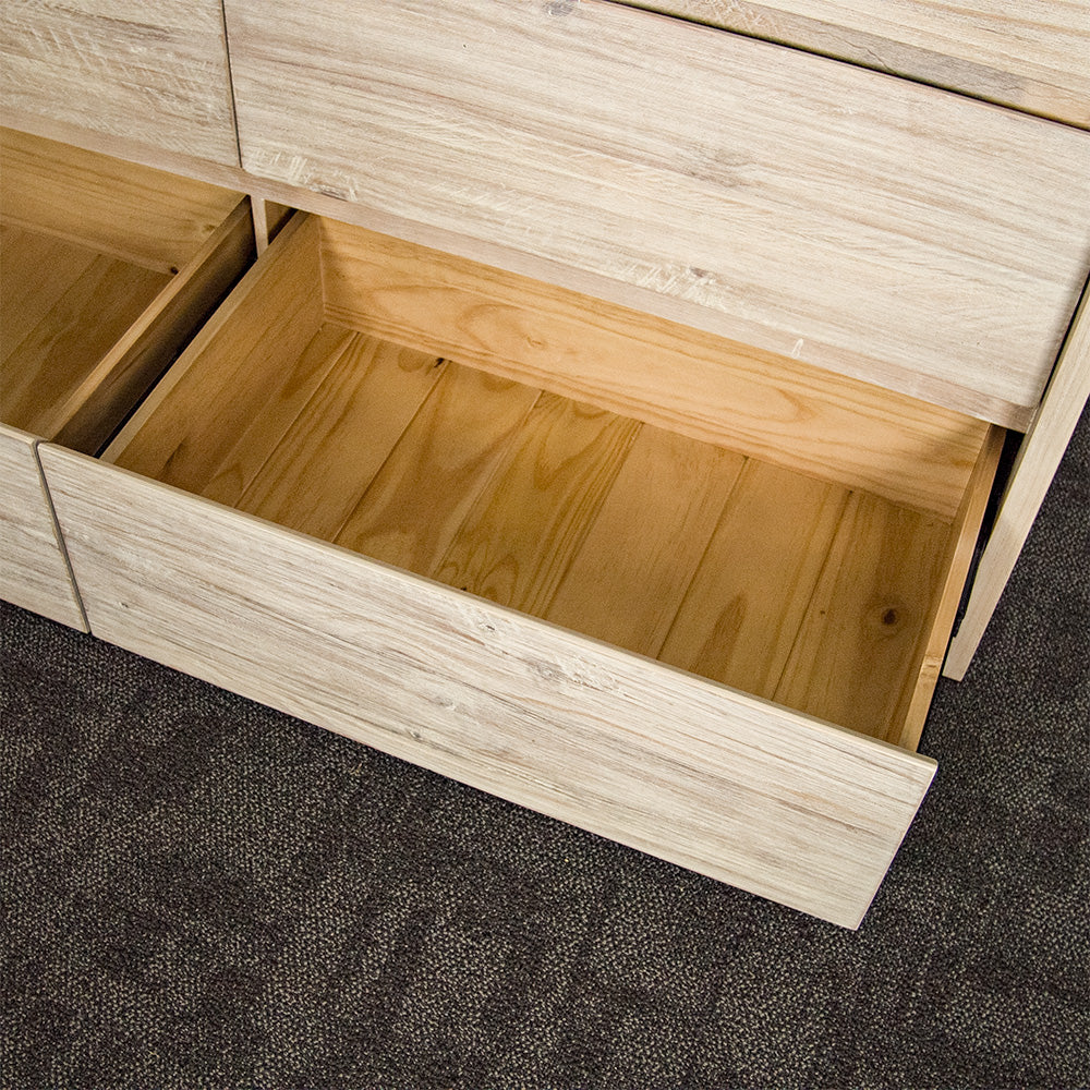 Charlotte 6 Drawer NZ Pine Lowboy