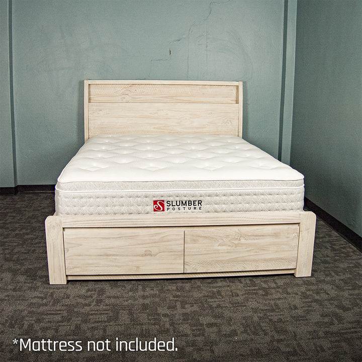 Charlotte NZ Pine Queen Bed Frame