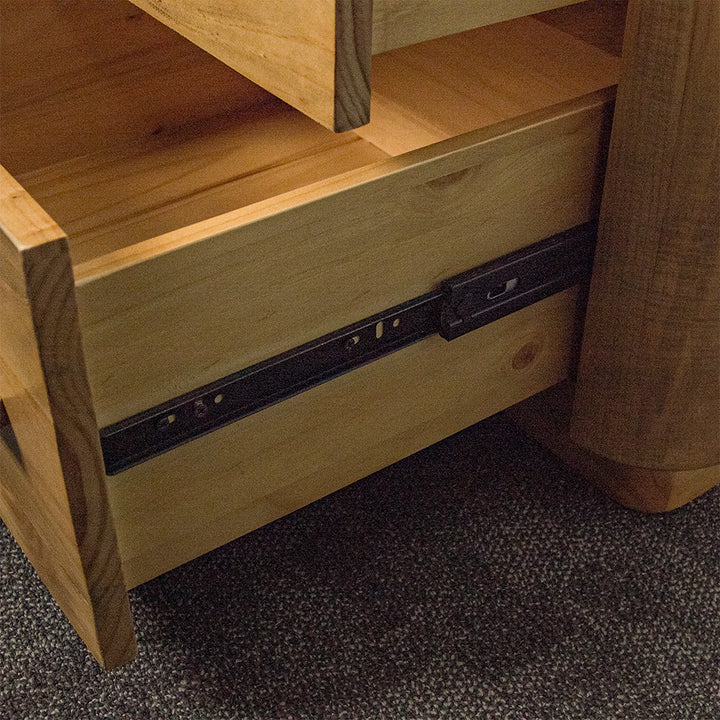 Kimberly 2 Drawer NZ Pine Bedside
