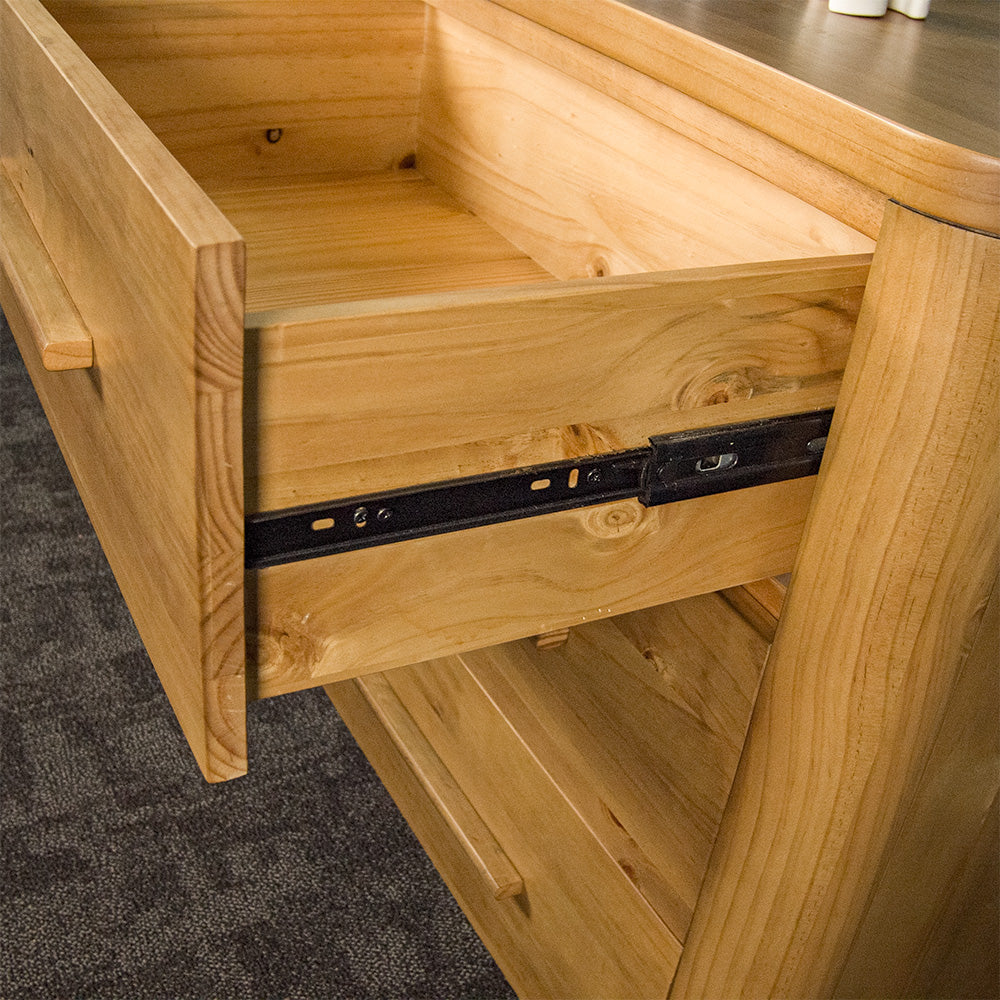 Kimberly 6 Drawer NZ Pine Lowboy