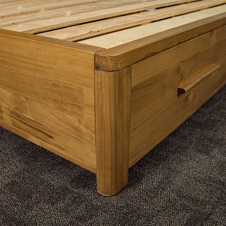 Kimberly NZ Pine Queen Bed Frame